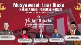 Keluarga alumni Fakultas Hukum Unhas akan menggelar Mustawarah Luar Biasa 
