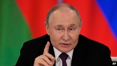 Presiden Rusia Vladimir Putin