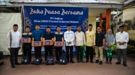 Sekda Jufri Rahman Gelar Buka Puasa Bersama Jajaran Pegawai dan Mitra Dinas ESDM Sulsel, Pererat Silaturahmi di Bulan Ramadan