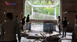 Tragedi di Polman: Dua Warga Tewas Tertimpa Reruntuhan Saat Pembongkaran Masjid