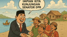 Secercah Harapan Warga Pesisir Ujung Menyambut Kunjungan Anggota DPR RI Ajbar Abdul Kadir