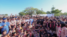 Jadi Pembina Upacara Hari Pramuka, Gubernur Sulsel Tekankan Pentingnya Pembentukan Karakter dan Moral