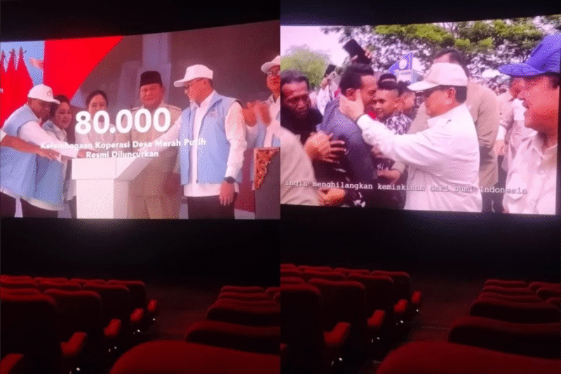 Jagat media sosial tengah diramaikan oleh kemunculan video berisi capaian pemerintahan Presiden Prabowo Subianto